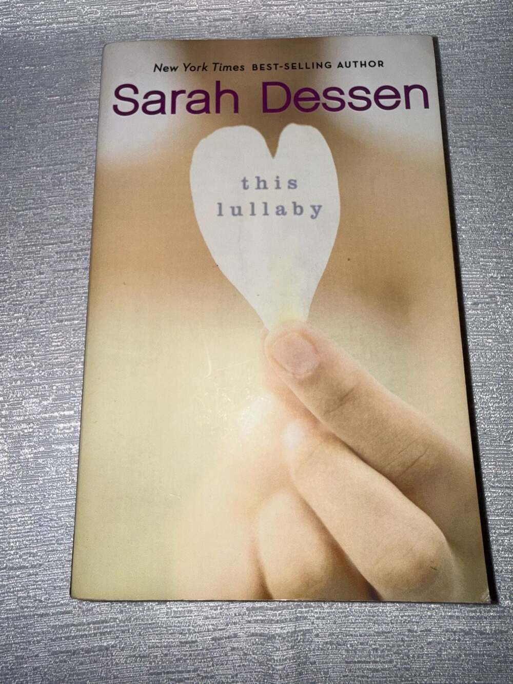 This Lullaby by Sarah Dessen (Speak Paperback Edition)